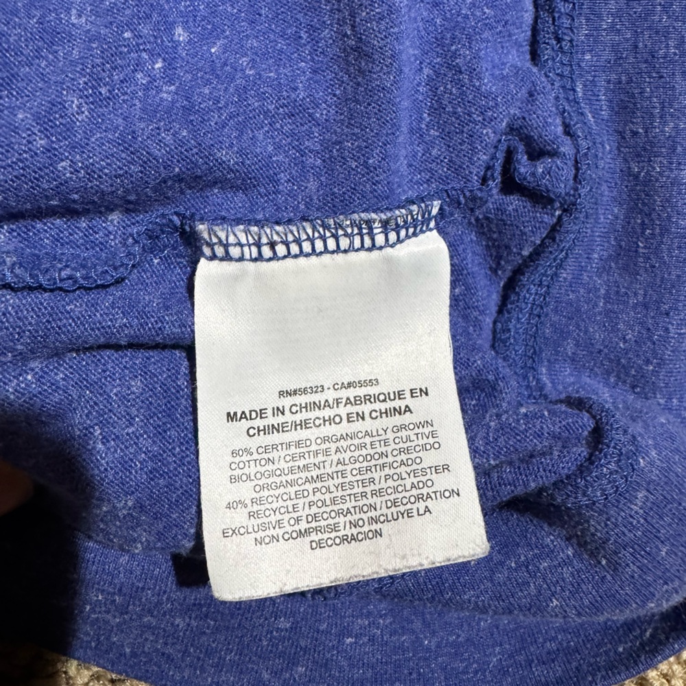 Nike Blue Heathered Full Zip Hoodie Athletic Casual Lightweight Women's Large - Picture 5 of 5